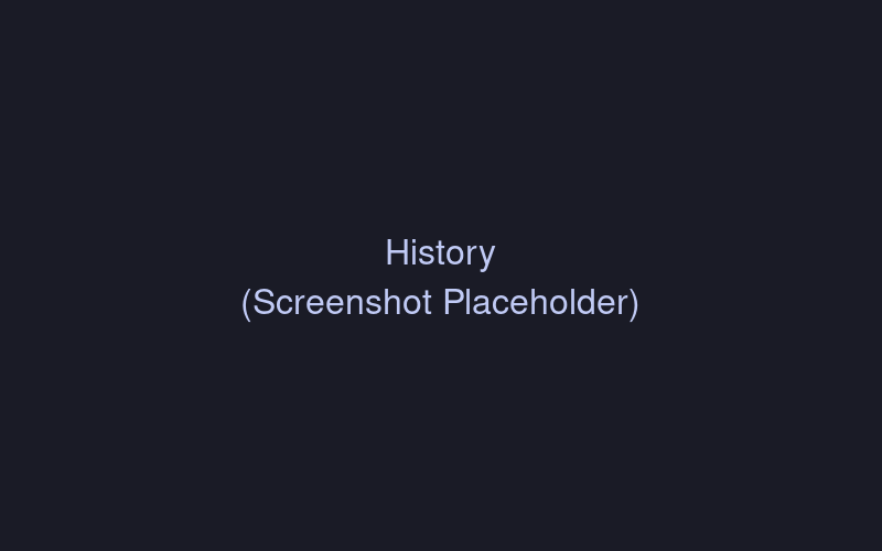 History page